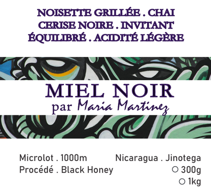 Nicaragua - Miel Noir par Maria Martinez
